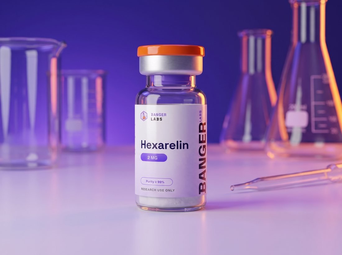 Hexarelin research setting