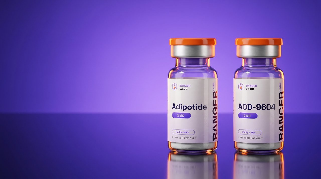 Adipotide vs AOD-9604 research peptides