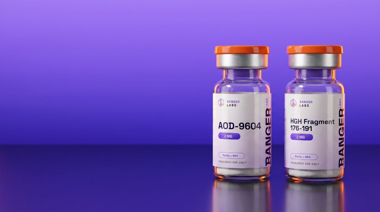 AOD-9604 vs HGH Fragment 176-191 research peptides