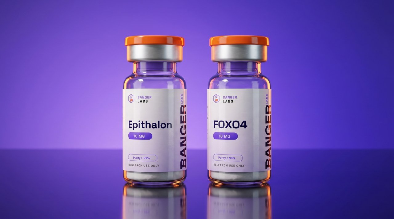Epithalon vs FOXO4-DRI research peptides
