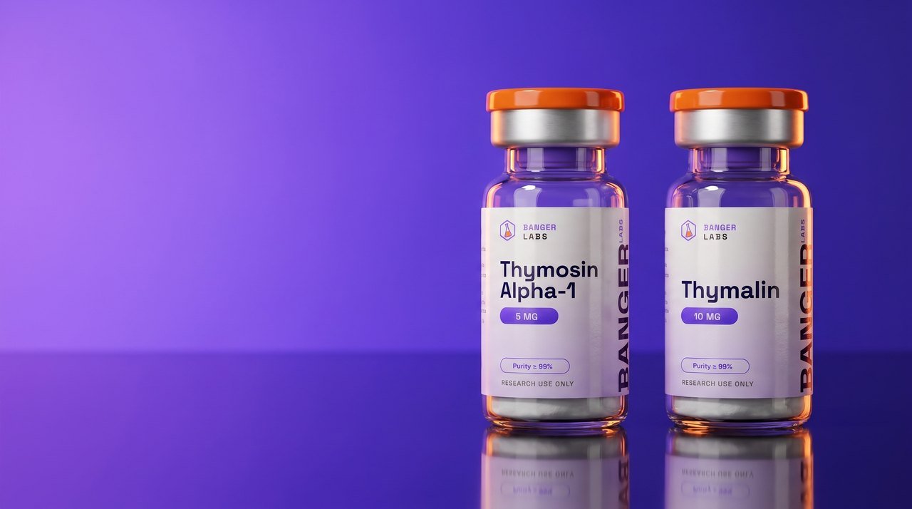 Thymosin Alpha-1 vs Thymalin research peptides