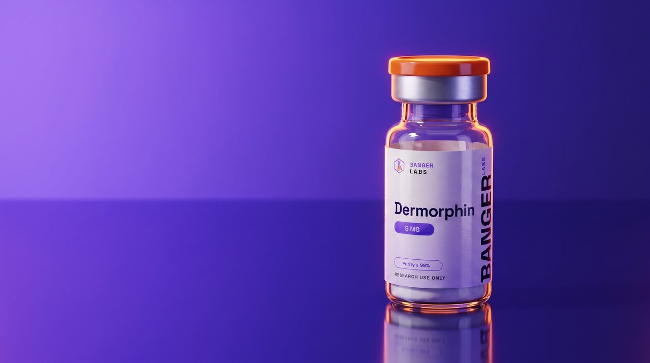 Dermorphin research peptide