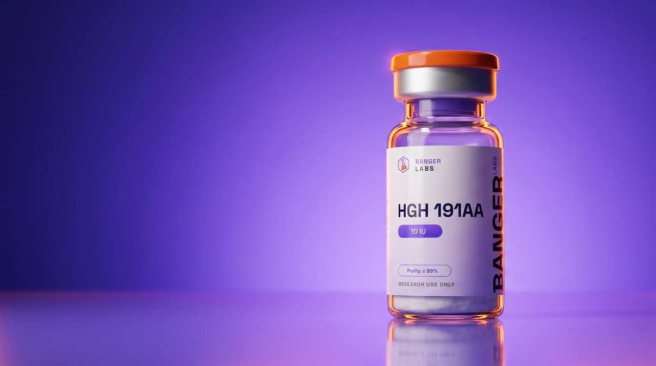 HGH 191AA research peptide