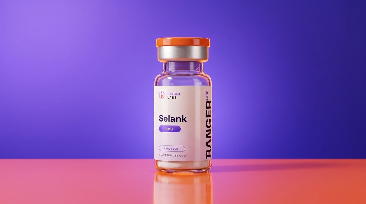 Selank research peptide