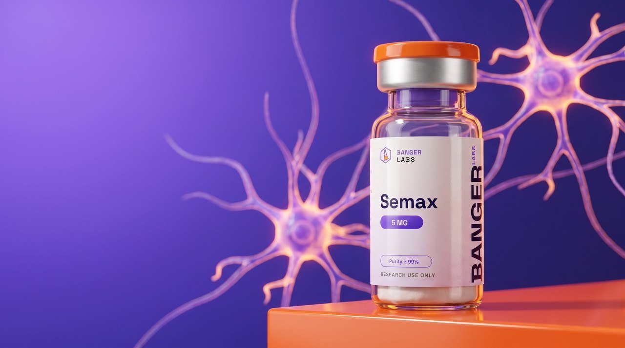 Semax research peptide