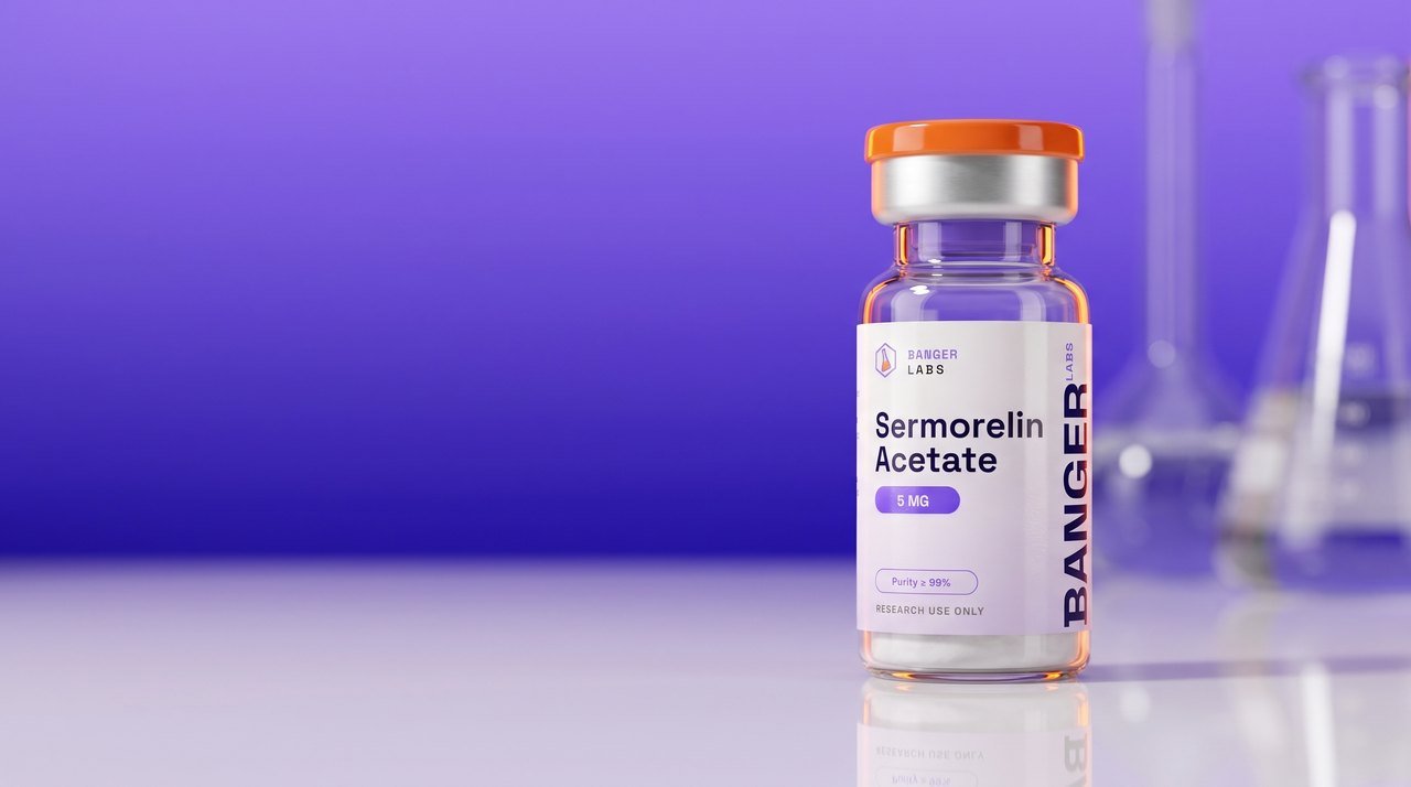 Sermorelin research peptide