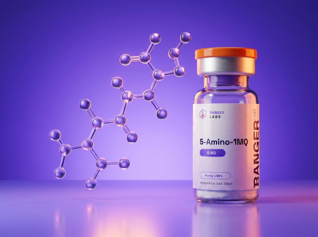 5-Amino-1MQ — molecular structure (research illustration)