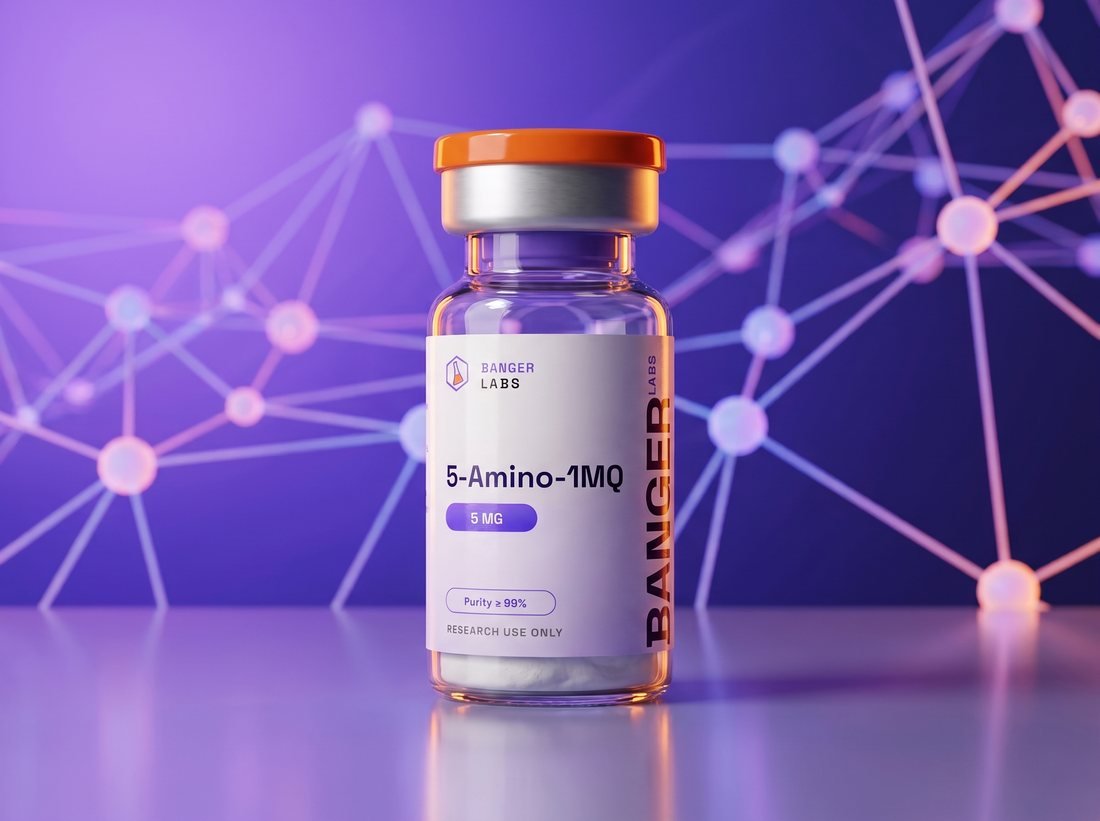 5-Amino-1MQ — receptor & cell-signaling research illustration