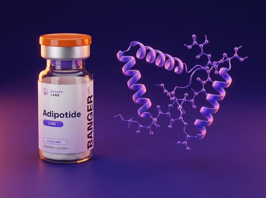 Adipotide — molecular structure (research illustration)