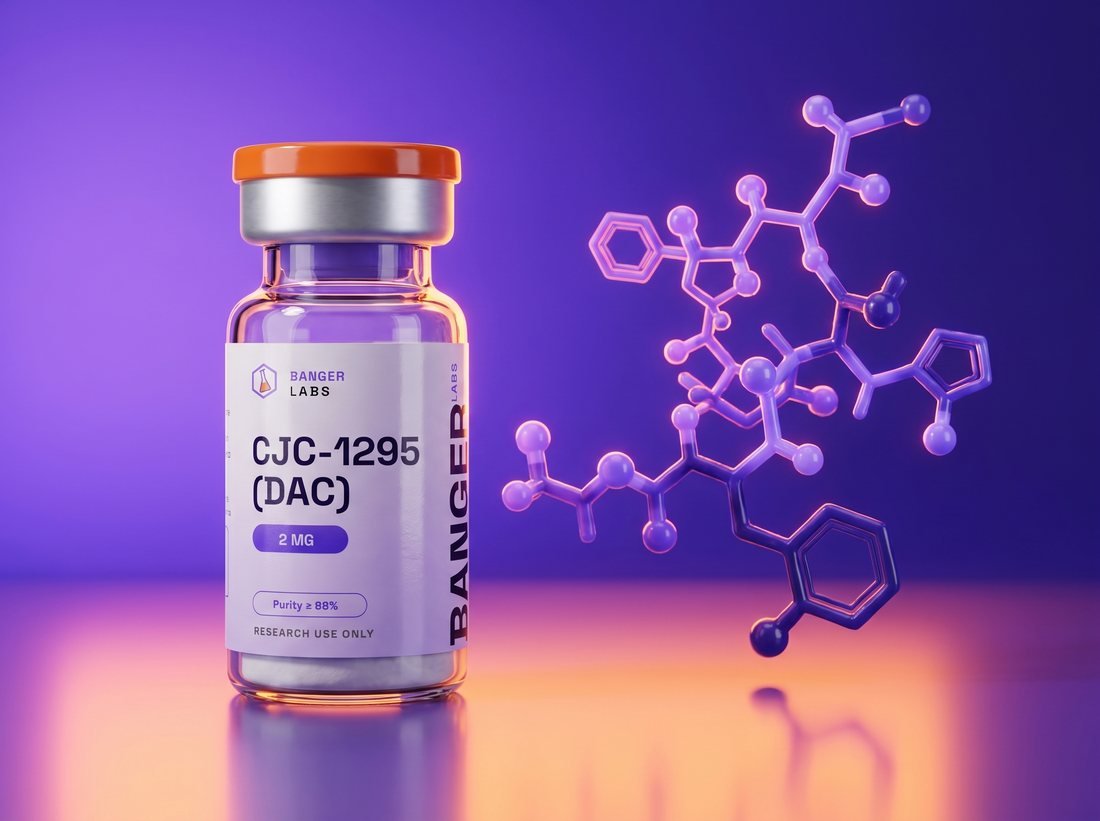 CJC-1295 with DAC — molecular structure (research illustration)