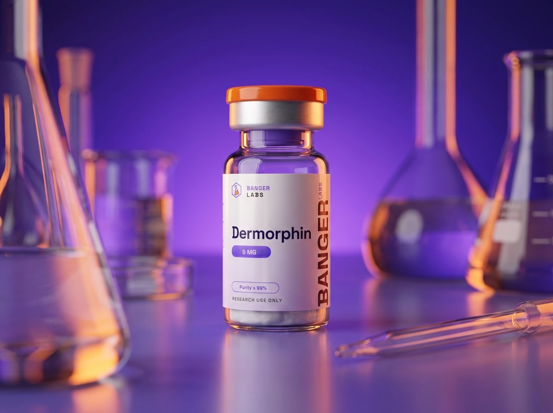Dermorphin research in a laboratory setting