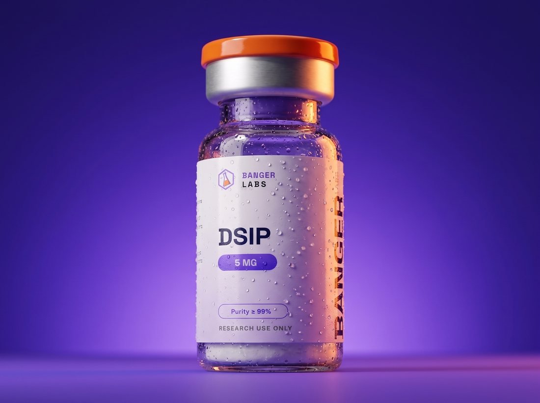 DSIP vial — research-grade detail