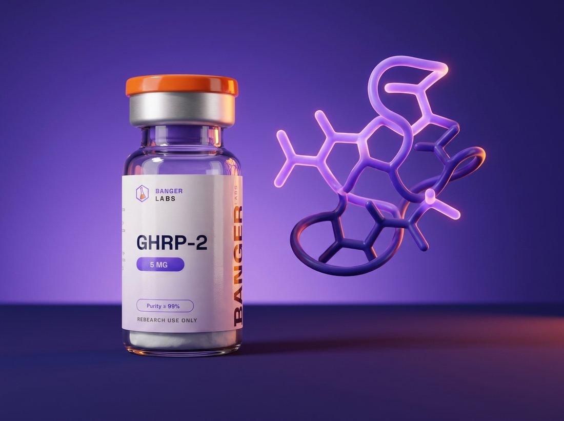 GHRP-2 — molecular structure (research illustration)