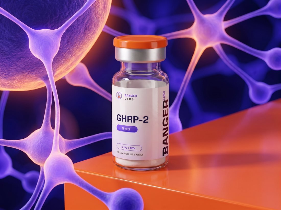 GHRP-2 — receptor & cell-signaling research illustration