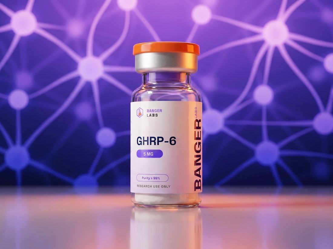 GHRP-6 — receptor & cell-signaling research illustration