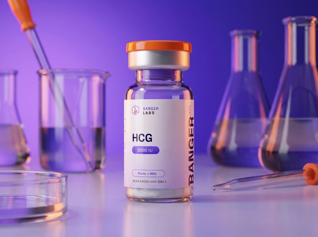 HCG research in a laboratory setting