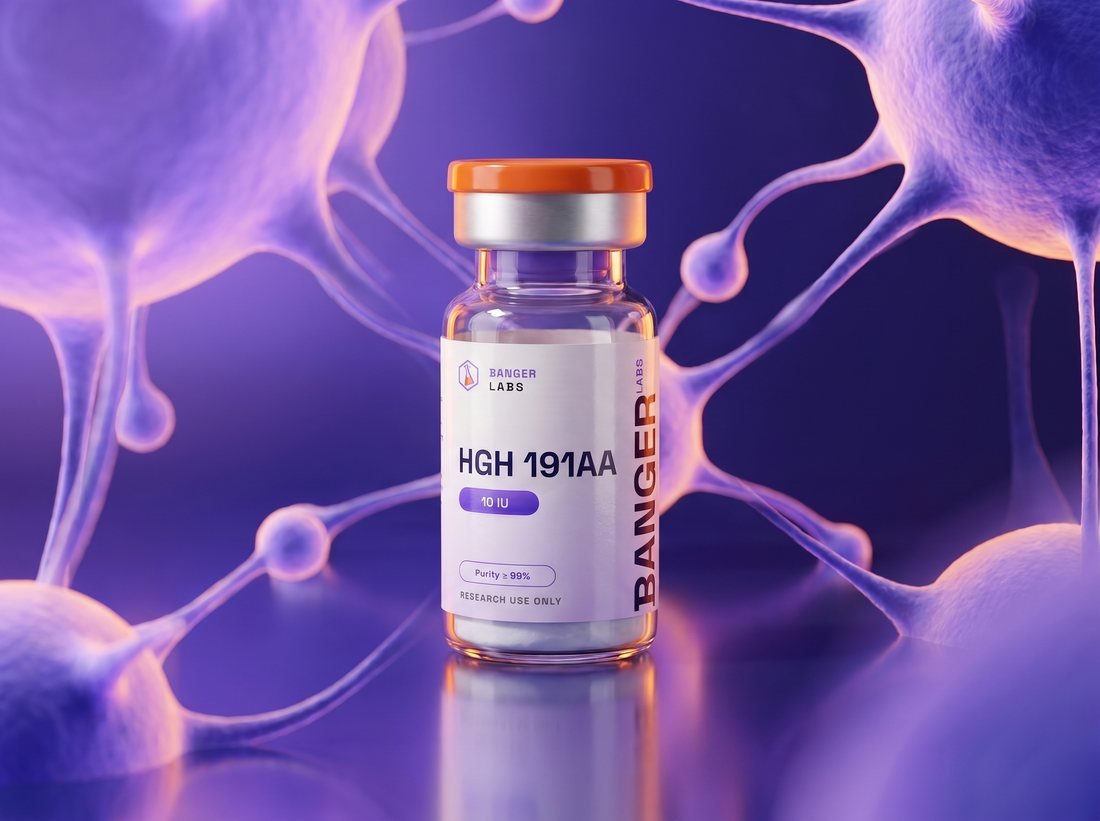 HGH 191AA — receptor & cell-signaling research illustration