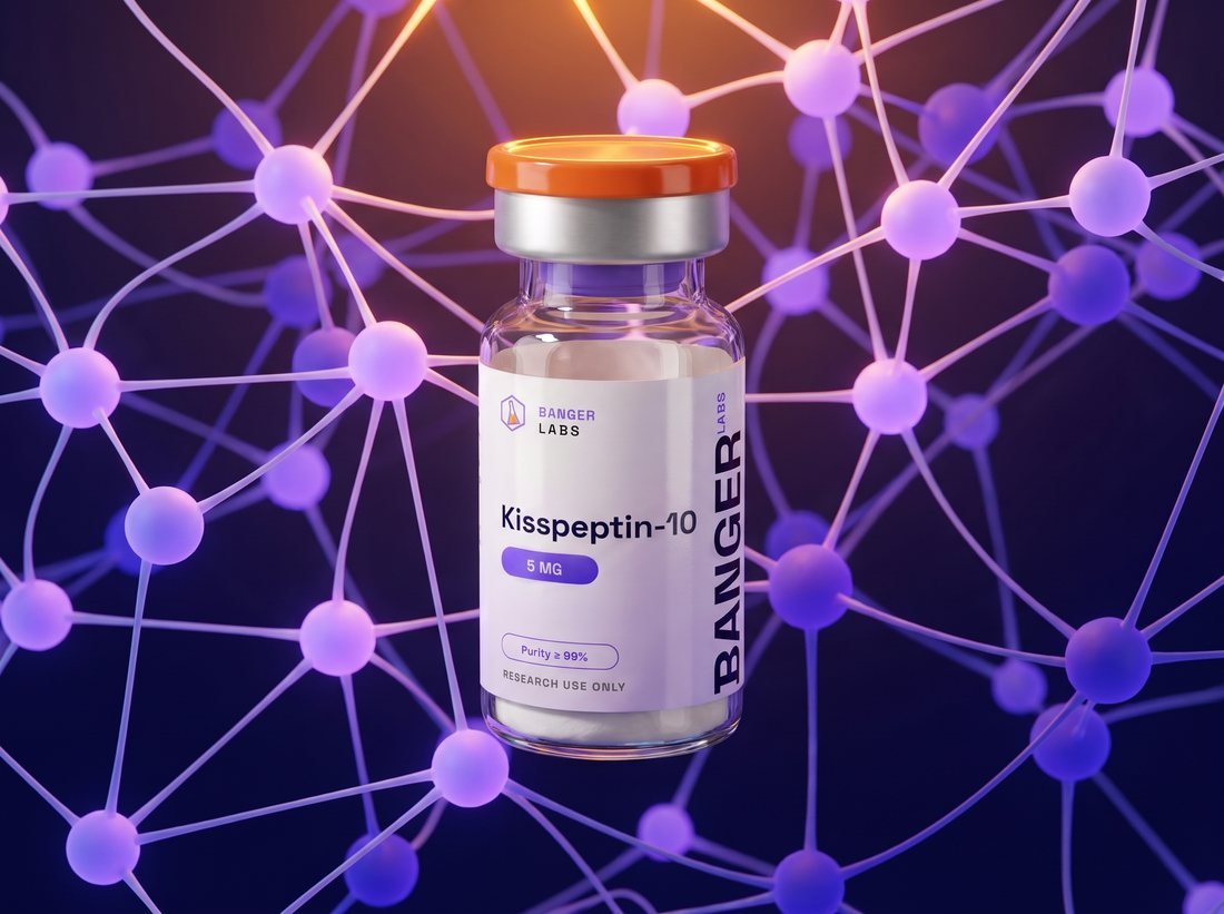 Kisspeptin-10 — receptor & cell-signaling research illustration