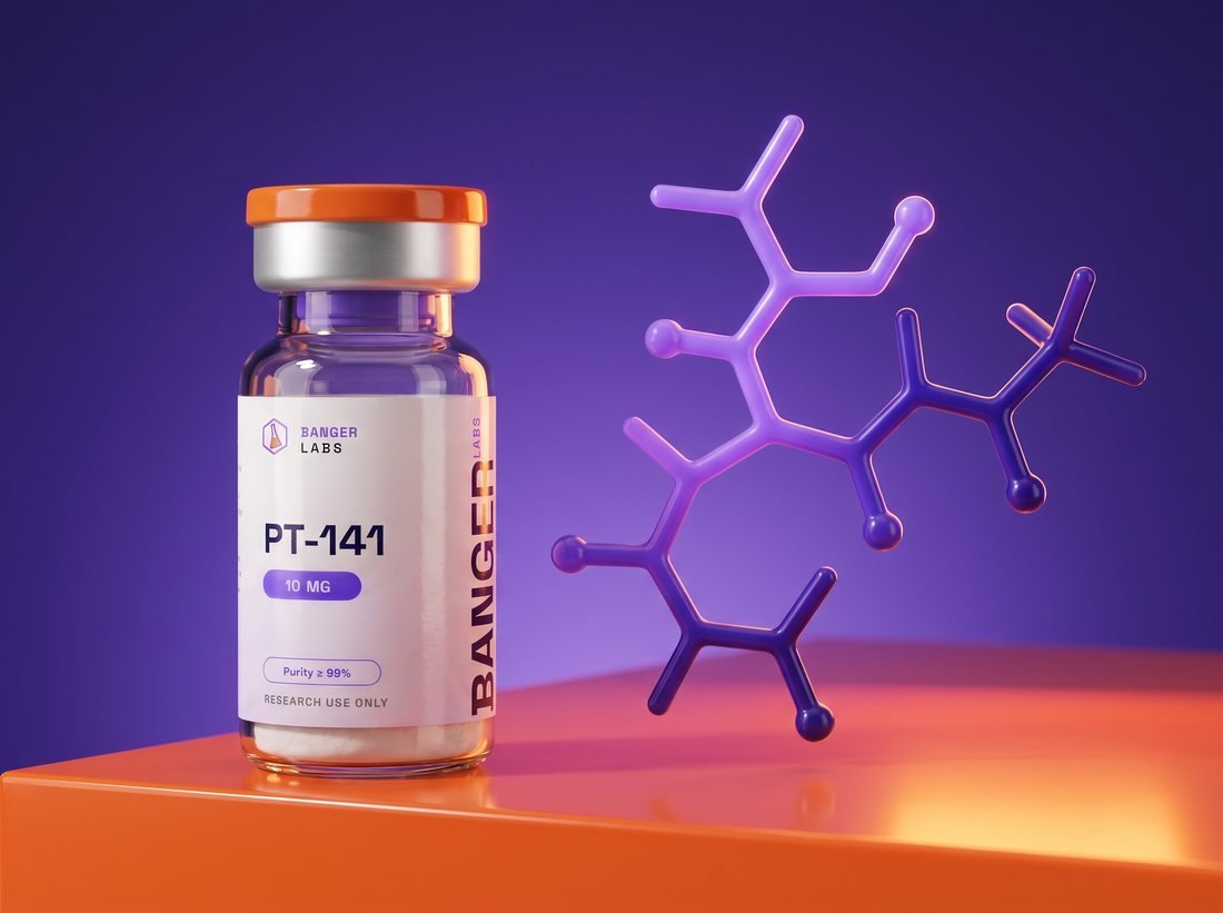 PT-141 — molecular structure (research illustration)