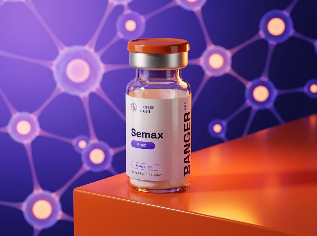 Semax — receptor & cell-signaling research illustration