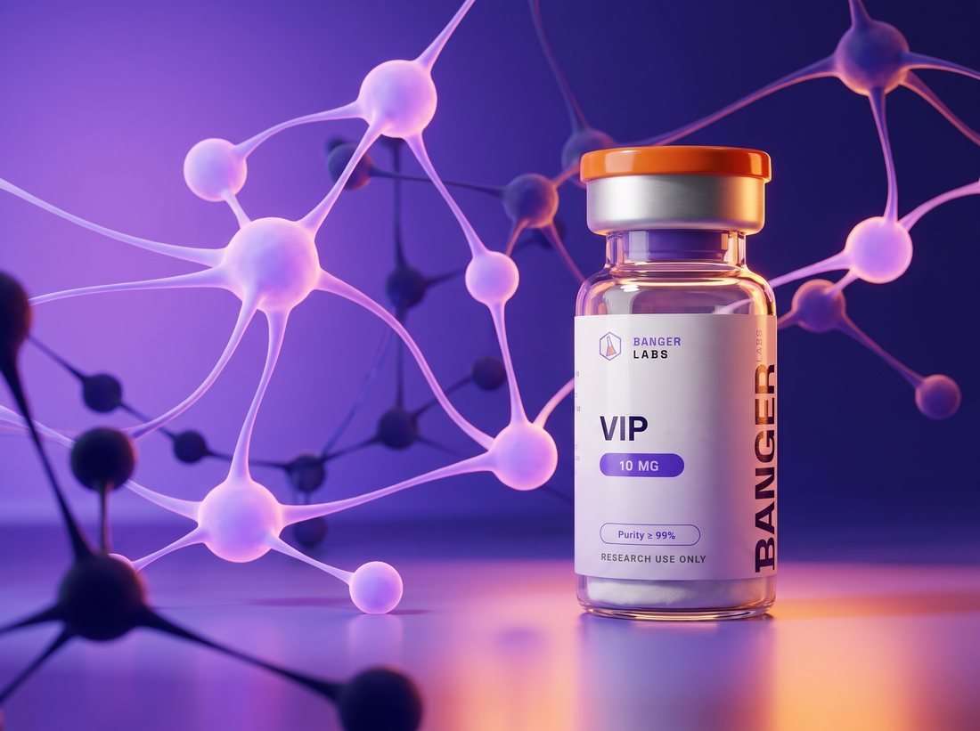 VIP — receptor & cell-signaling research illustration